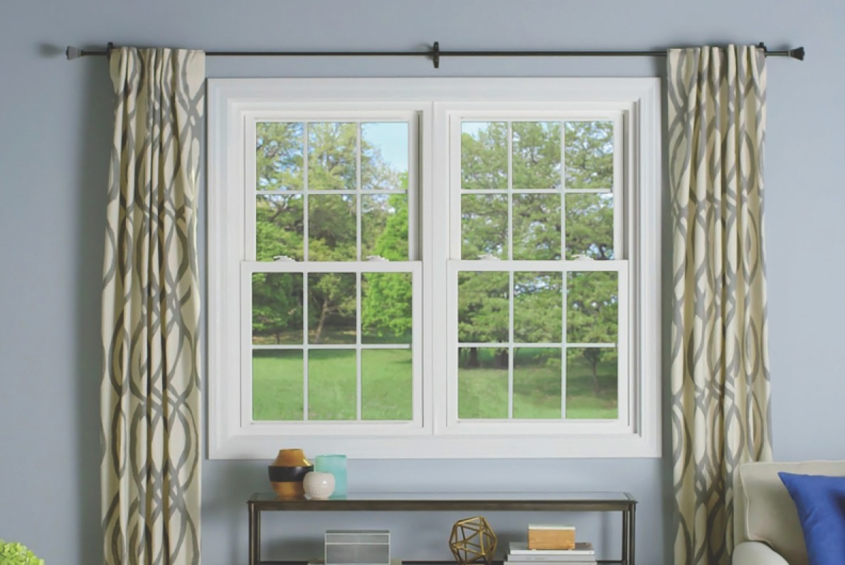 double hung windows with grids